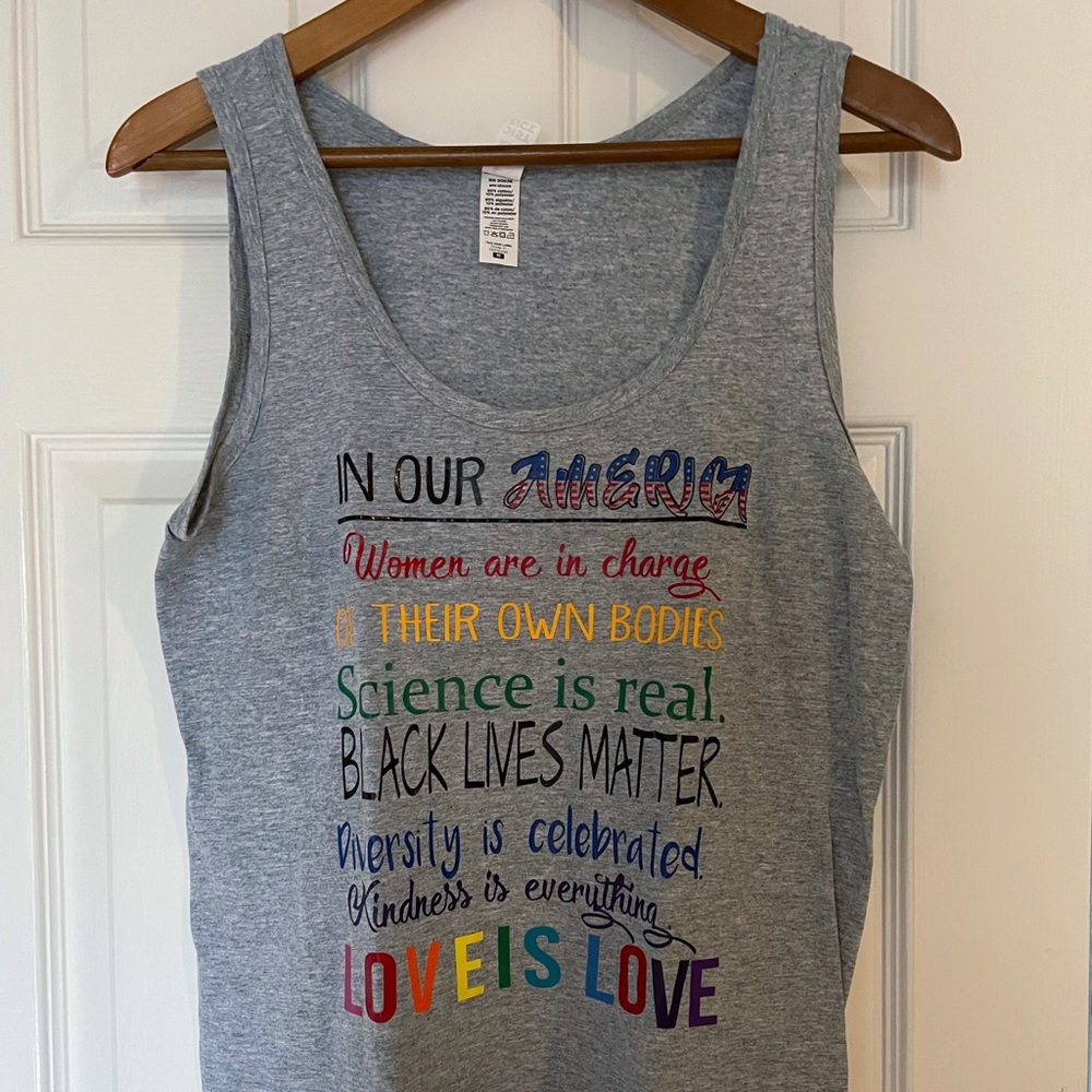 District InOur America… Grey Tank
